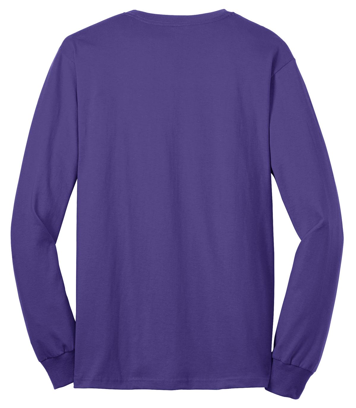 Port & Co Long Sleeve Core Blend Tee. PC55LS 122