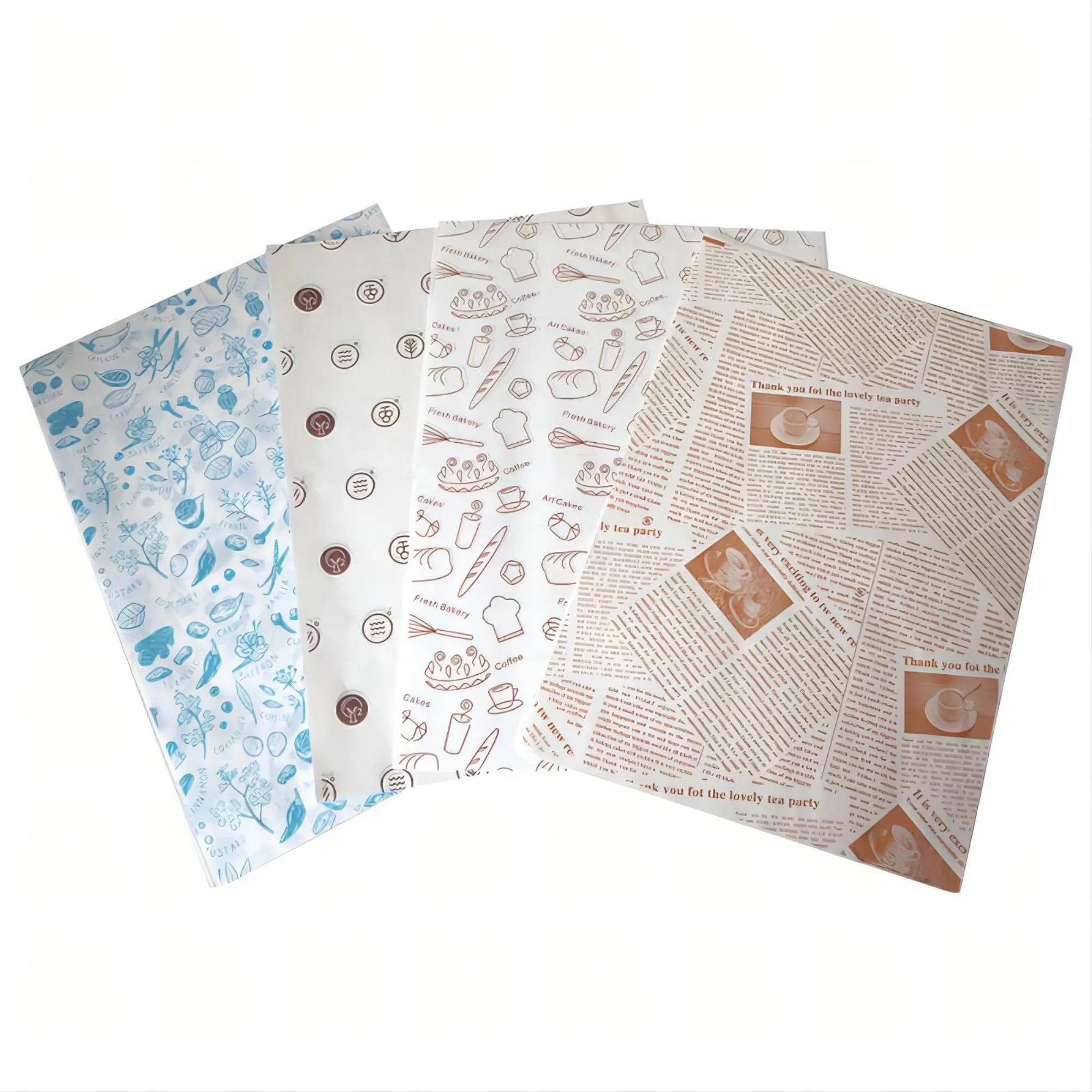 Food wrapper paper 2