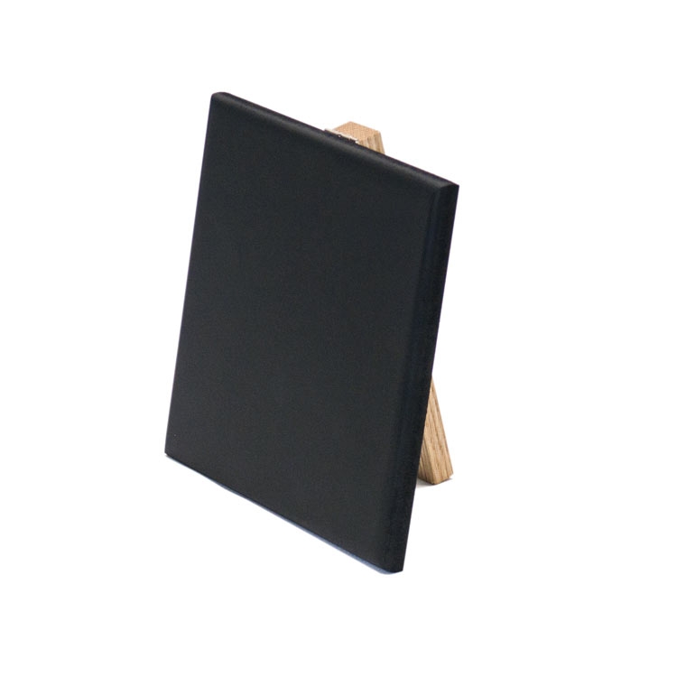 Countertop Easel Style Frameless Chalkboard 7" x 7"