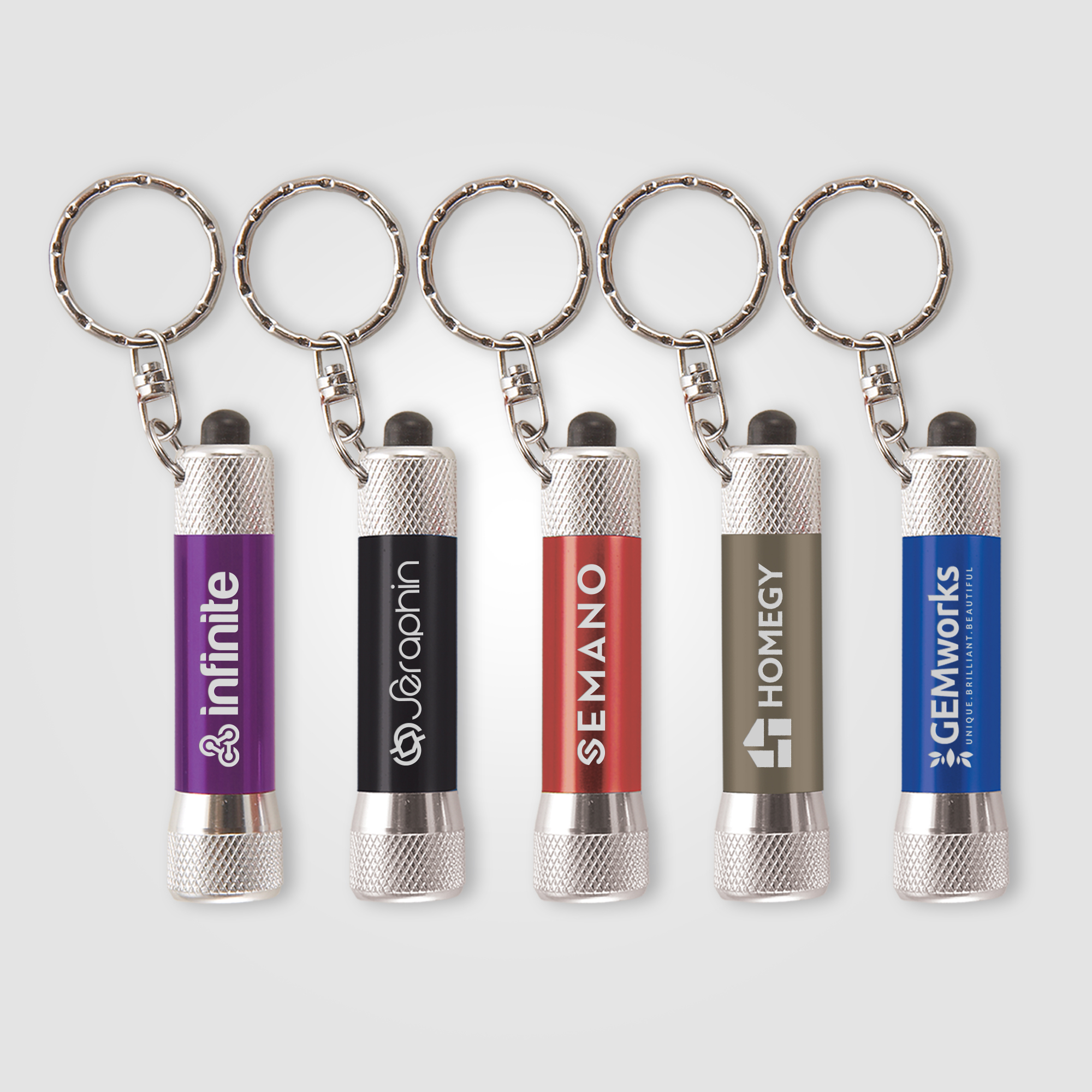 Chroma - LED Flashlight with Keyring 37