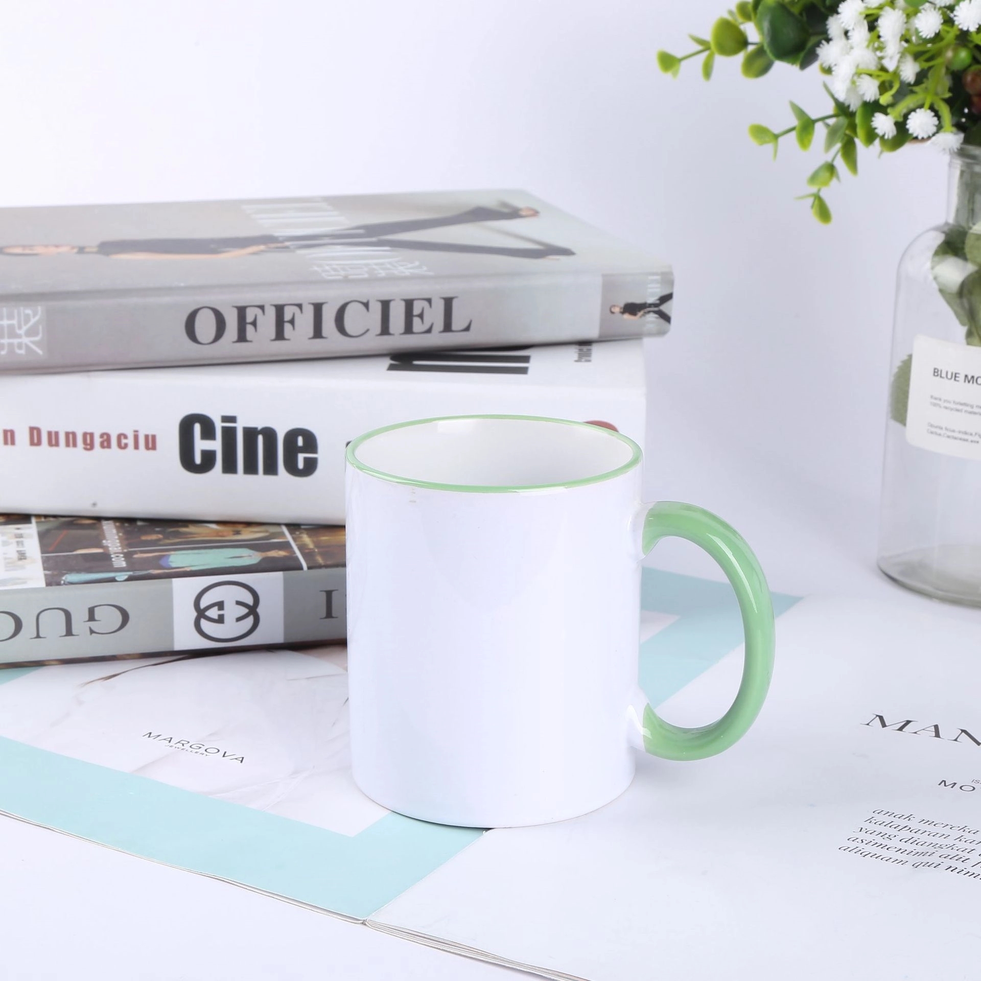 Custom 12 Oz Ceramic Coffee Mug 7