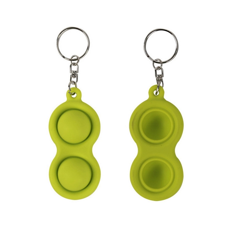 Silicone Push Pop Bubble Toy Key Chain 5