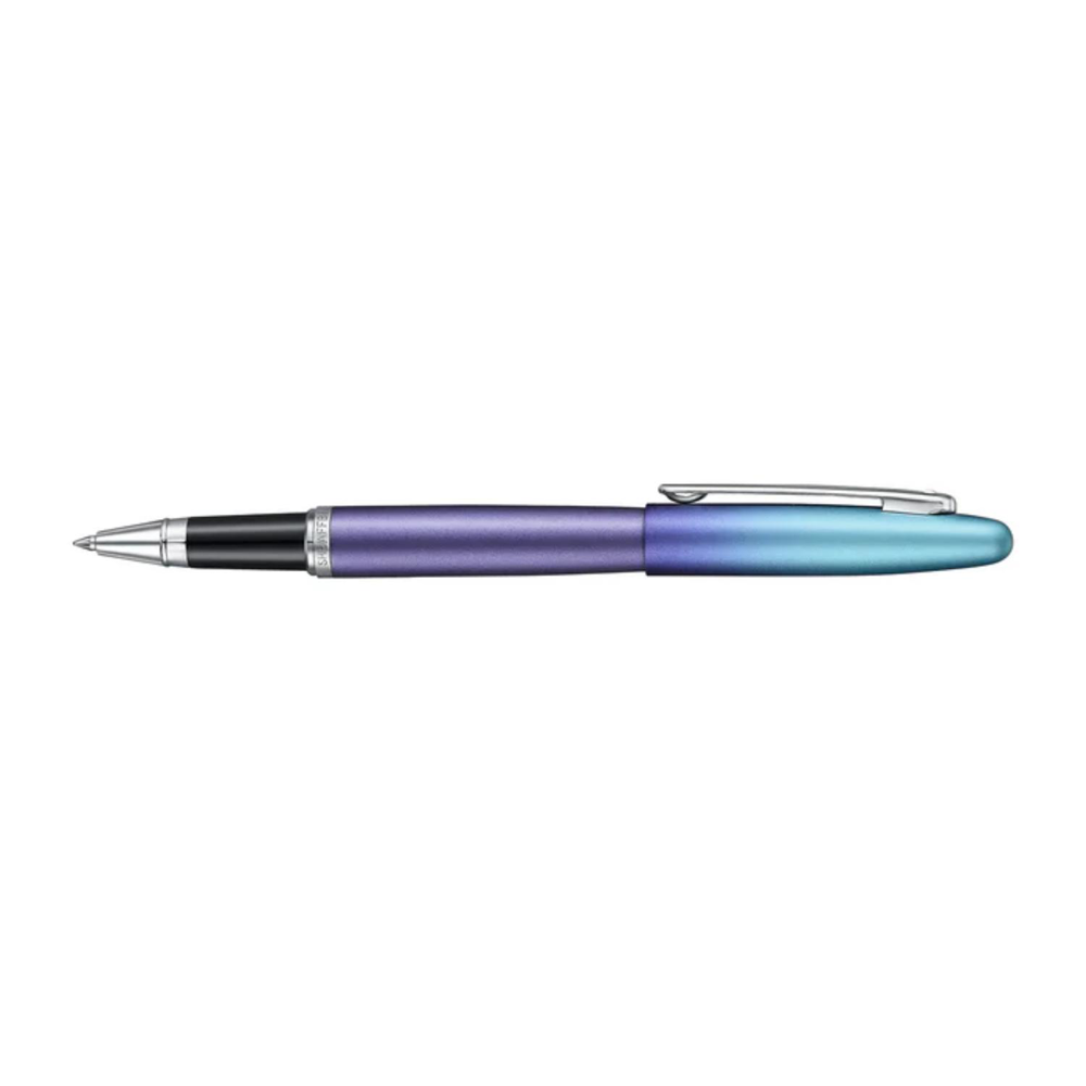SHEAFFER® VFM 9430 Expressions Blue and Purple Pearlised Gradient Rollerball Pen w/ Gift Box