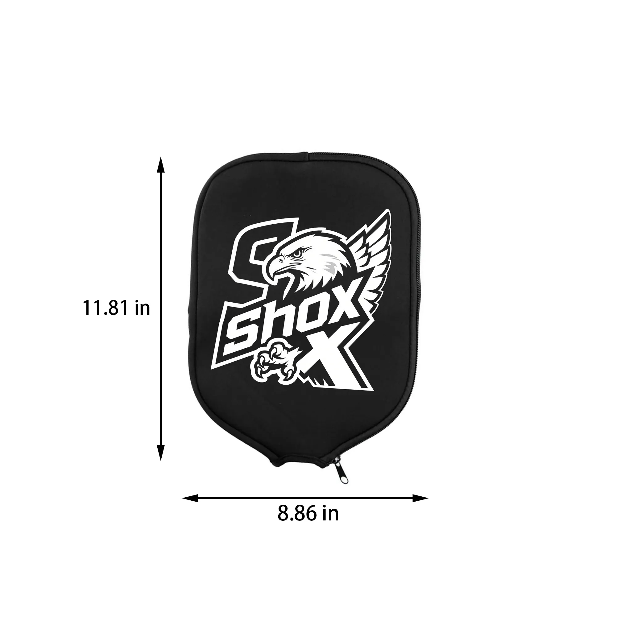 MOQ 50 Soft Tactile Neoprene Pickleball Paddle Protection 10