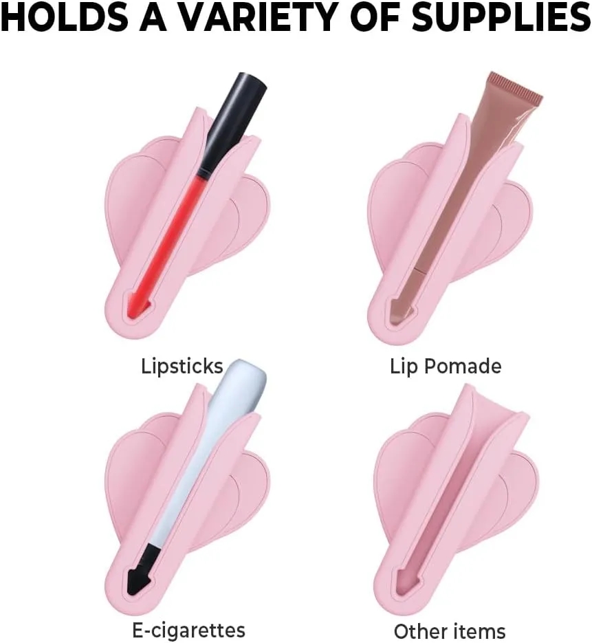 Silicone Mobile Phone Lipstick Holder 5
