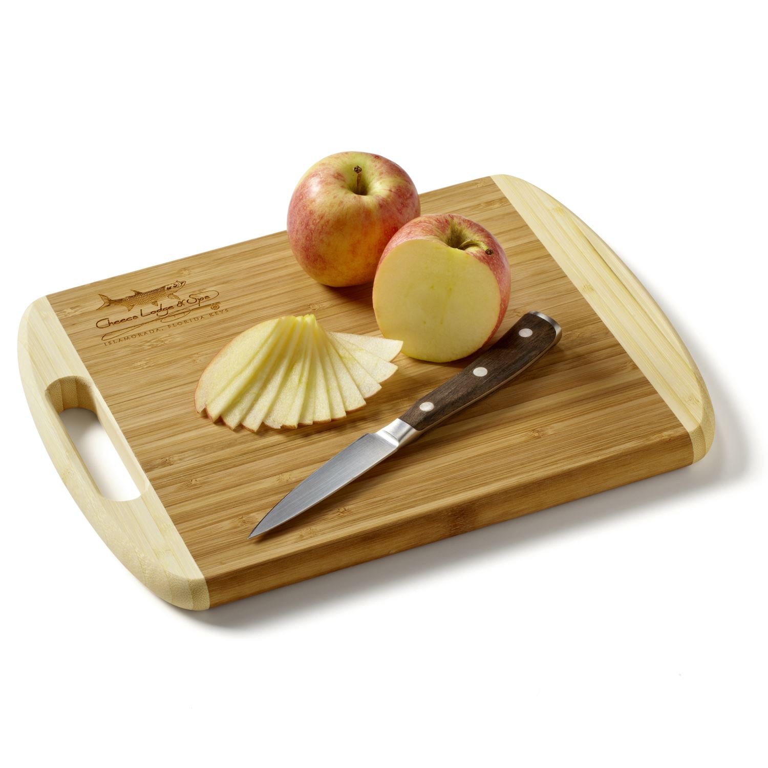 Bamboo Cutting Board with Handle 2