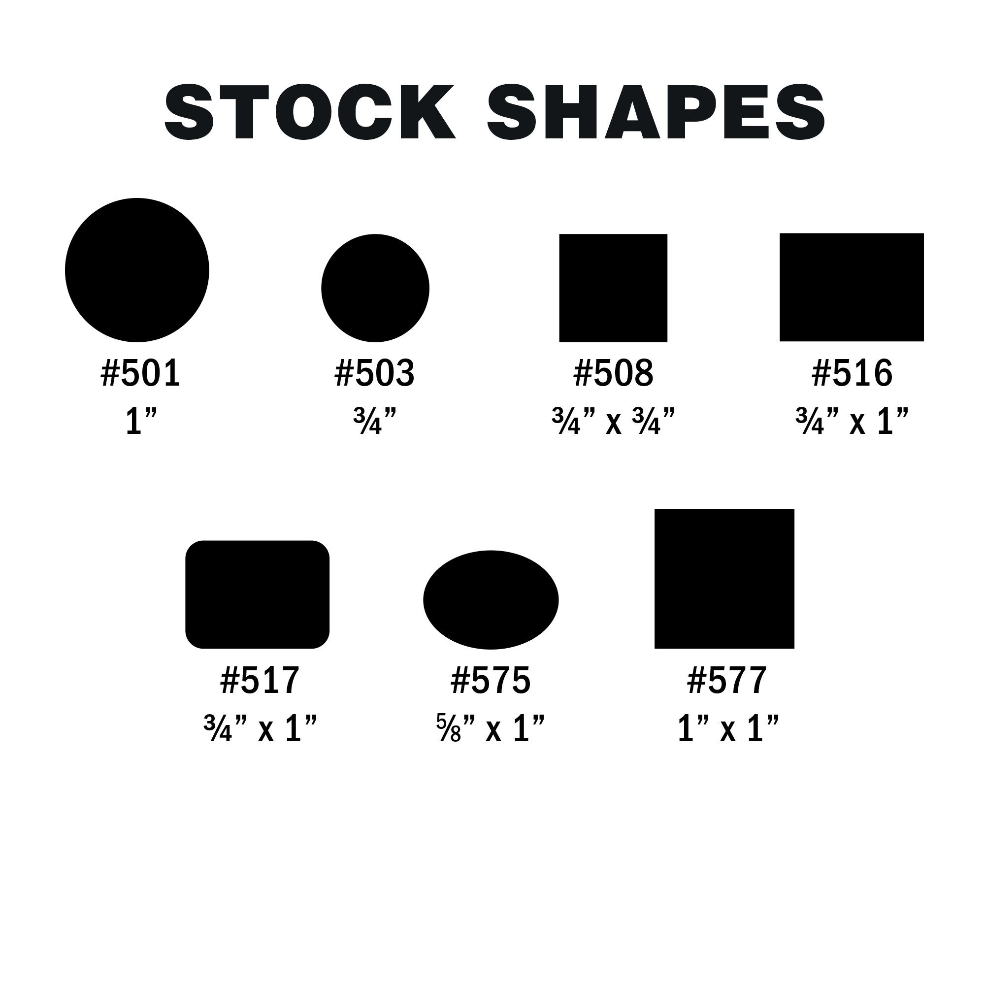 USA MADE Laminated Full Color Metal Lapel Pin - Small Stock Shapes 4