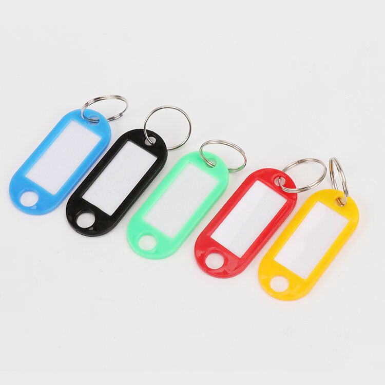 Plastic Key Tags with Container 2