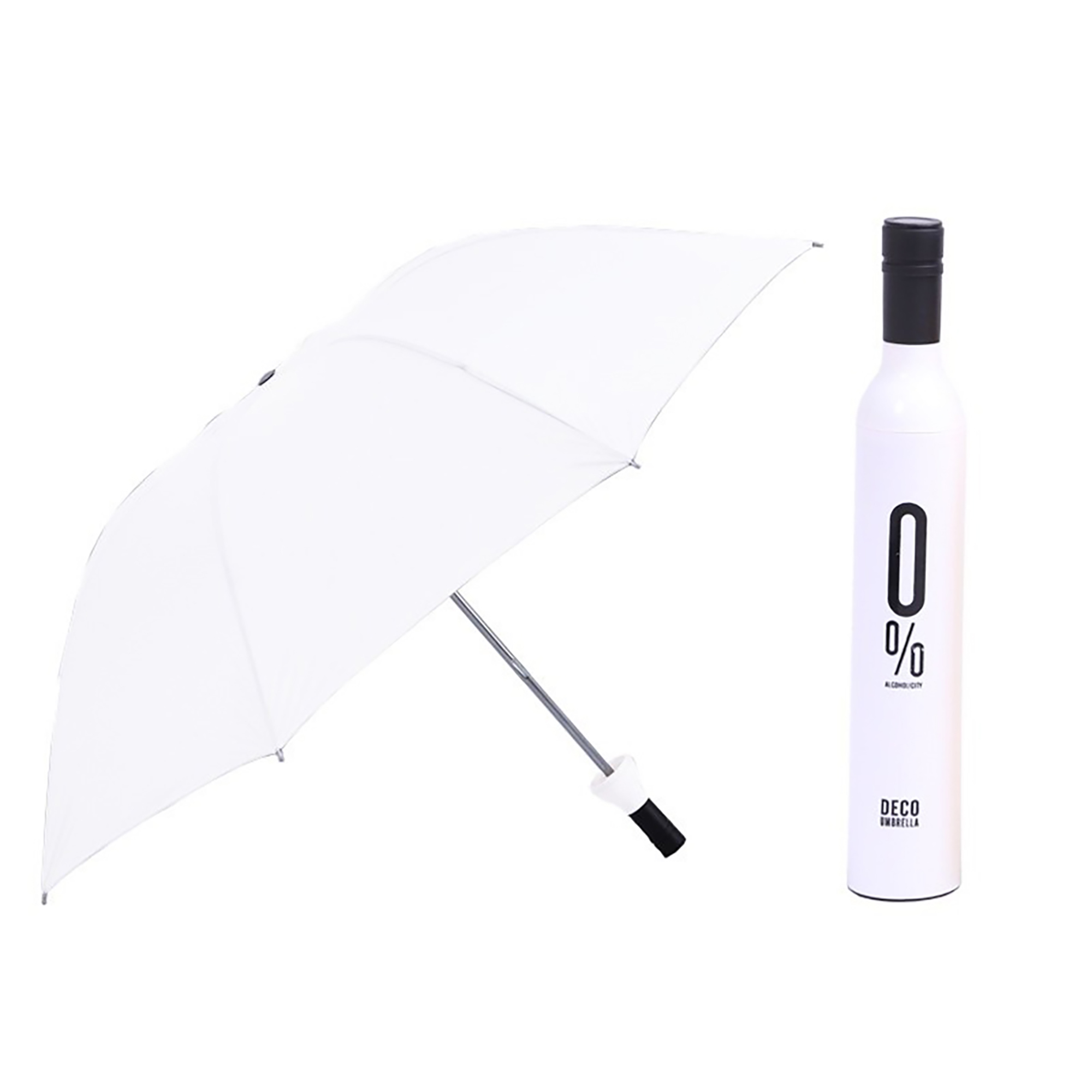 Portable Folding Custom Wine Bottle Umbrella MOQ 1pcs 6