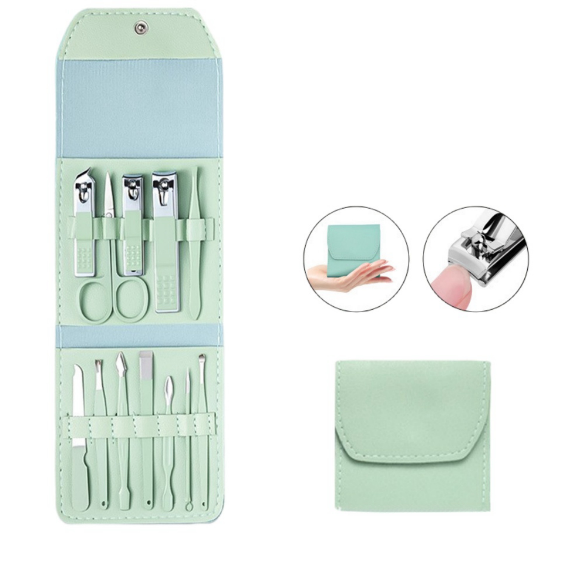 Professional 12 Pieces Manicure Set 9