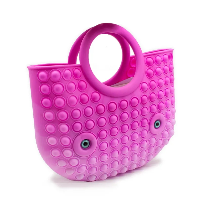 Duck Silicone Fidget Pop It Handbag 3