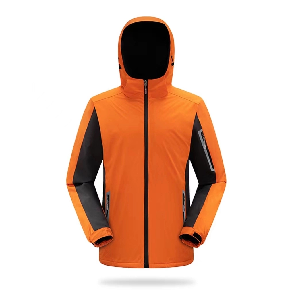 Windproof Winter Coat Outdoor Hooded Rain Jackets 5