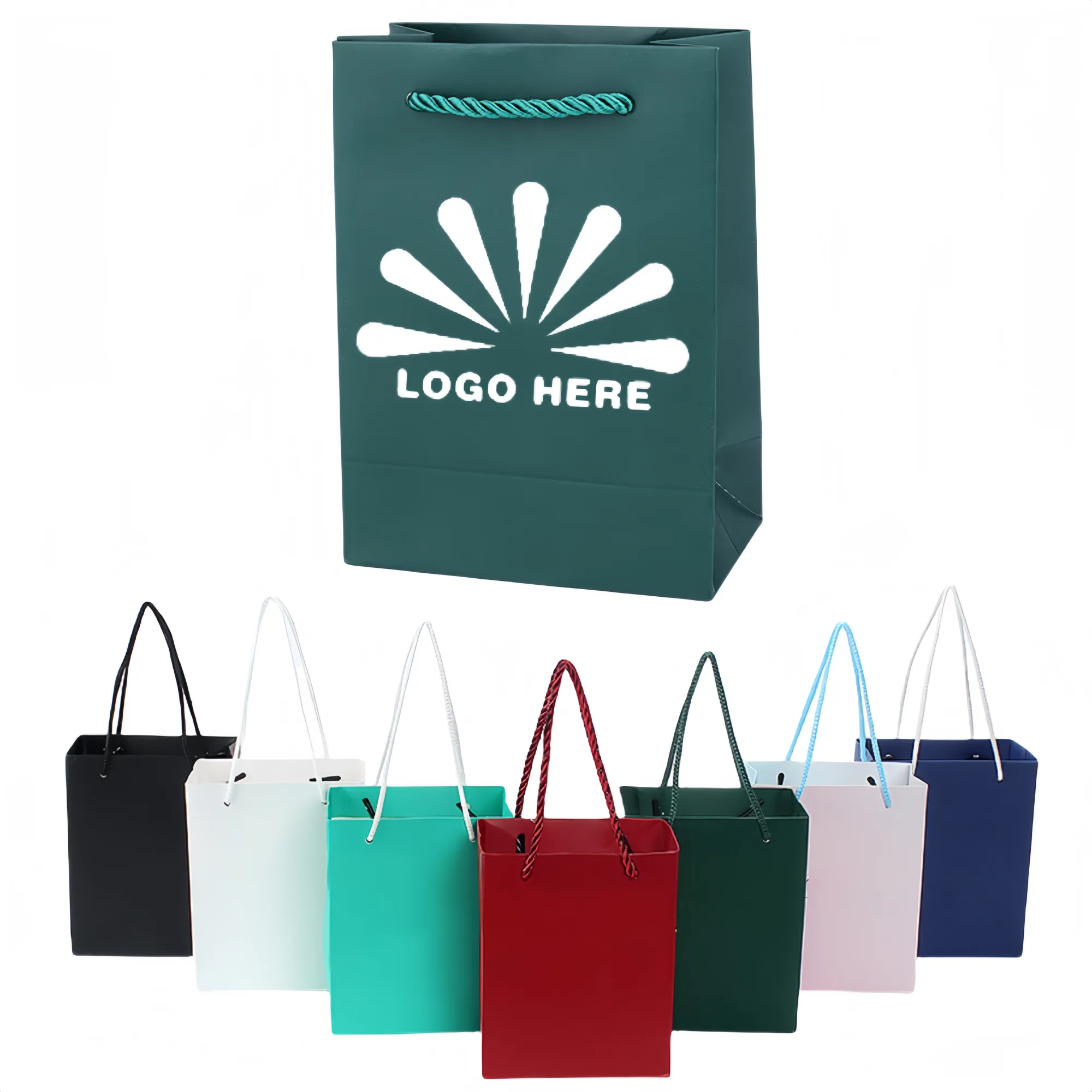 MOQ 10Pcs Paper Gift Box Bag 2