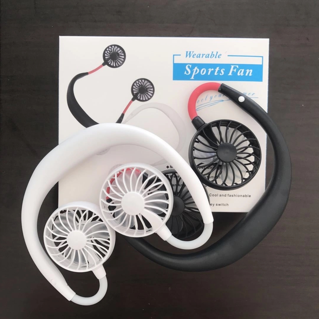 Lazy Hanging Neck USB Charging Portable Mini Fan 3