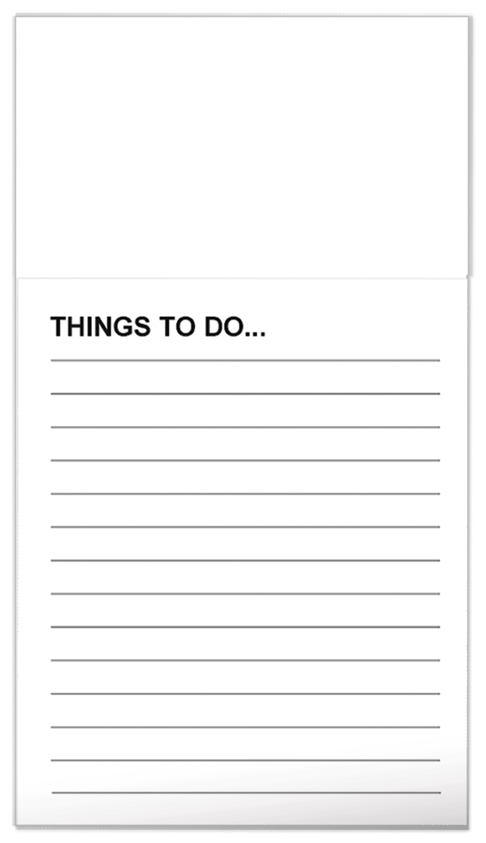 Good Value™ Business Card Magnet with 50-Sheet Notepad 1