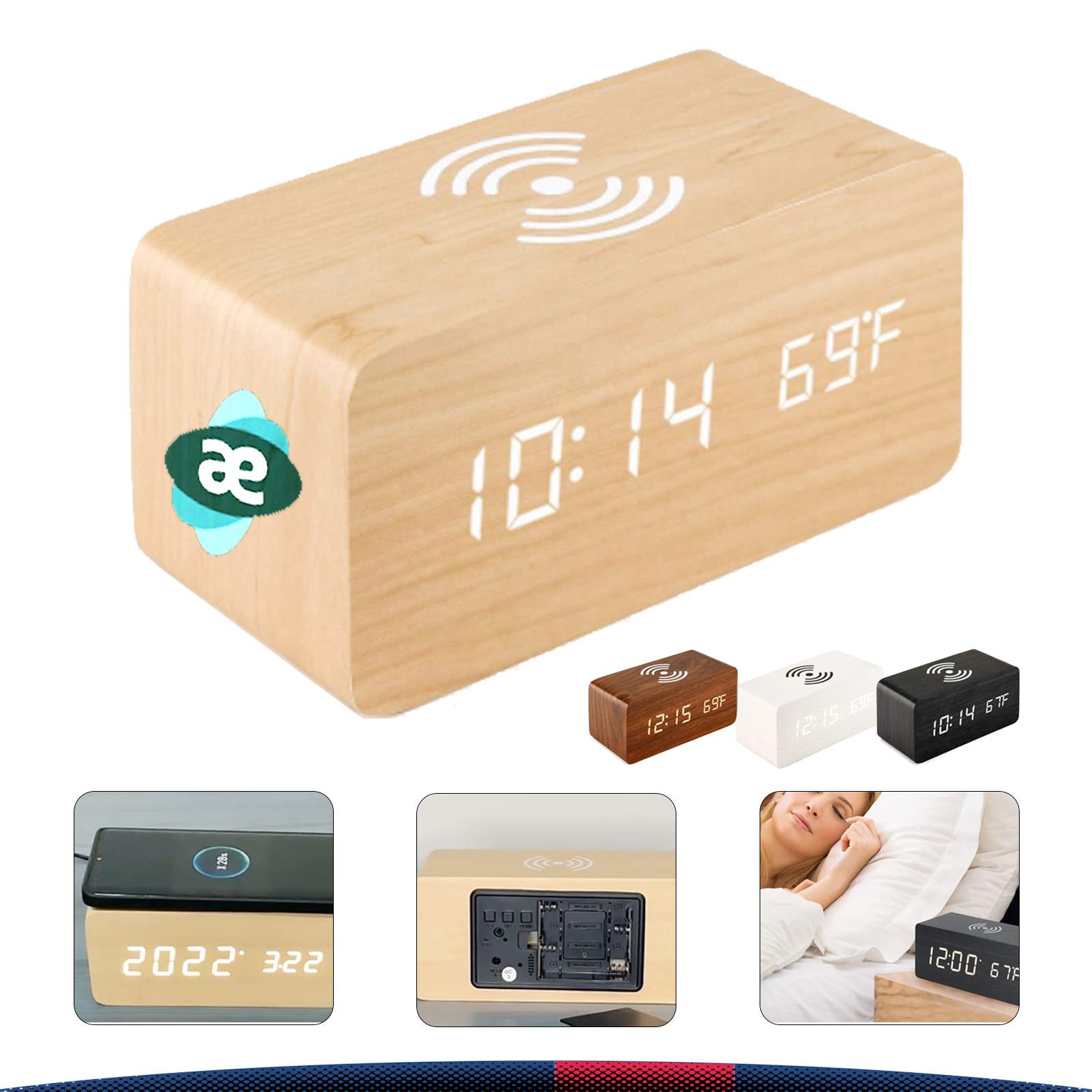 5W Charging Alarm Clock 5