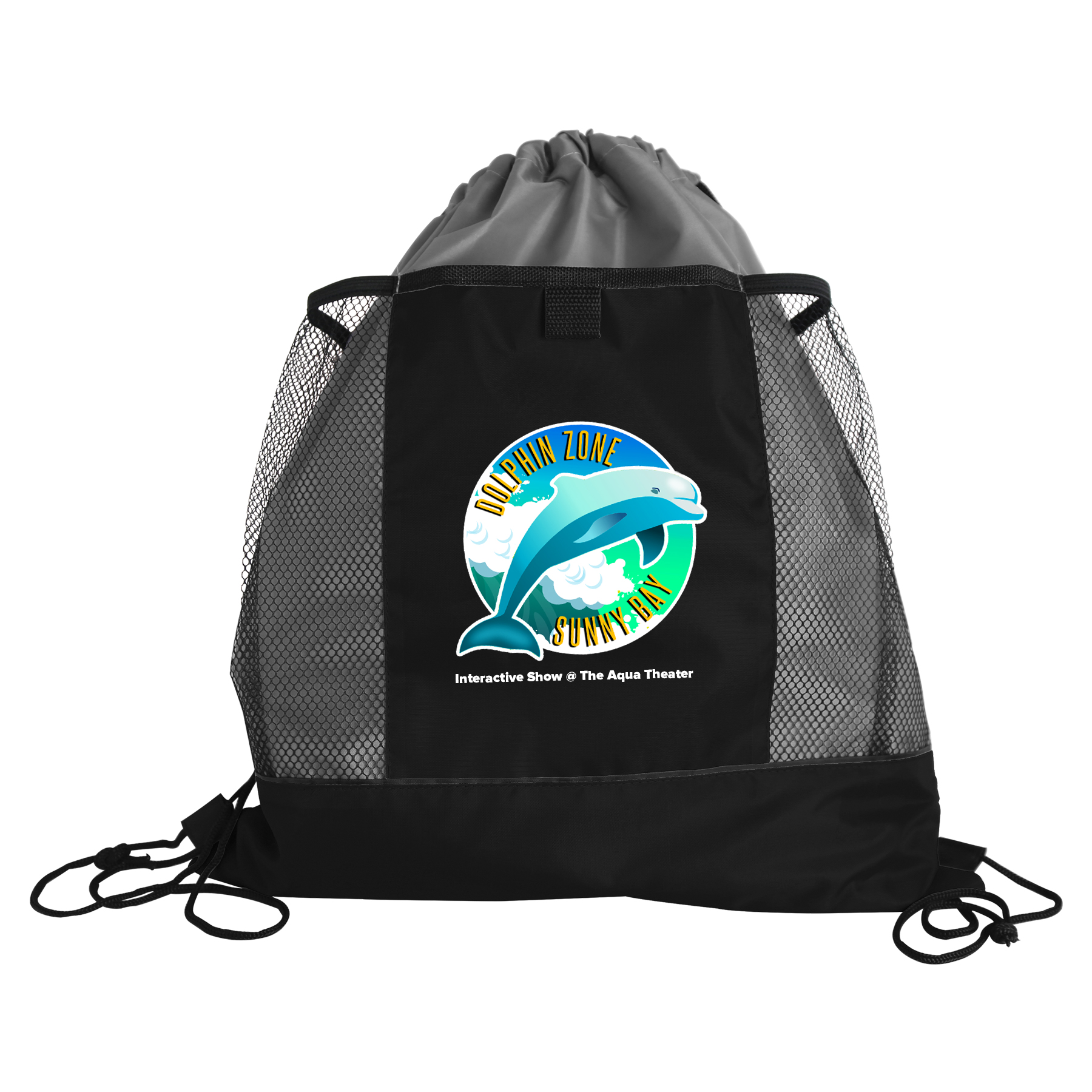 The Sportster - Drawstring with Mesh Pockets - Digital 2