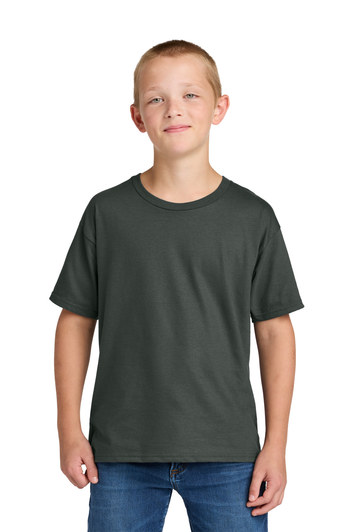 Jerzees Ultimate Youth Ring Spun T-Shirt IC46B 23