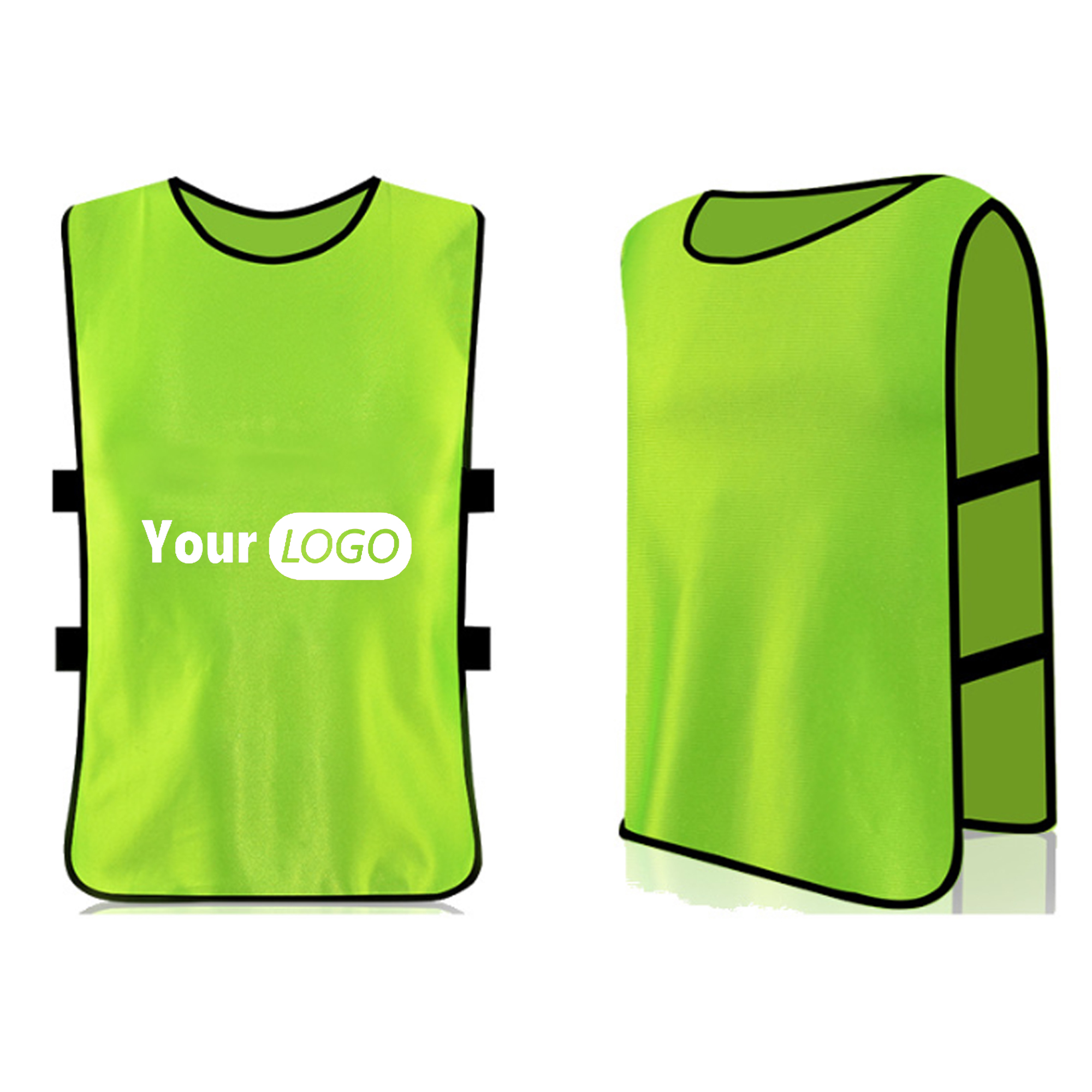 Customizable Team Training Sports Vest With MOQ 50pcs 3