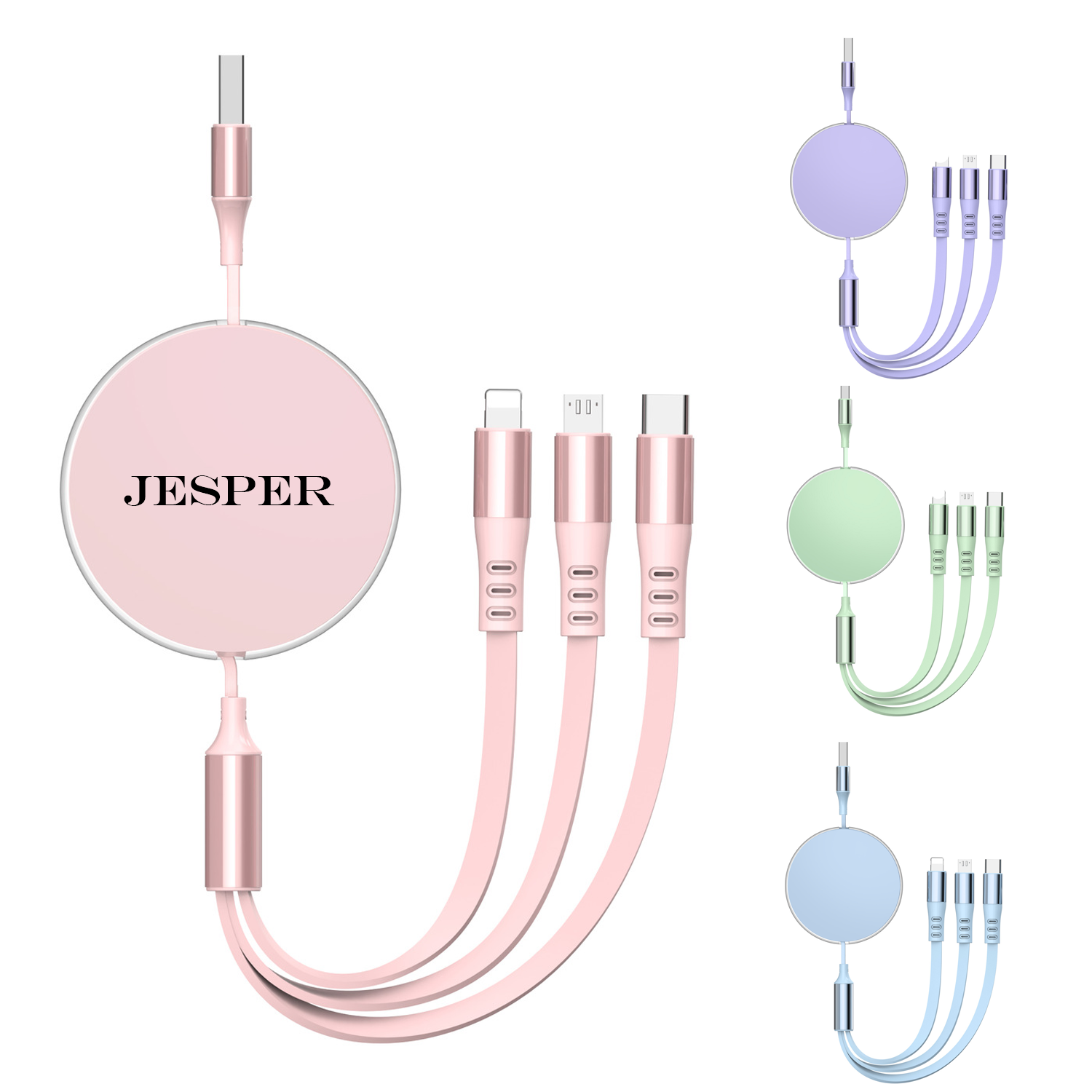 Portable Retractable Driving Charging Cable 9