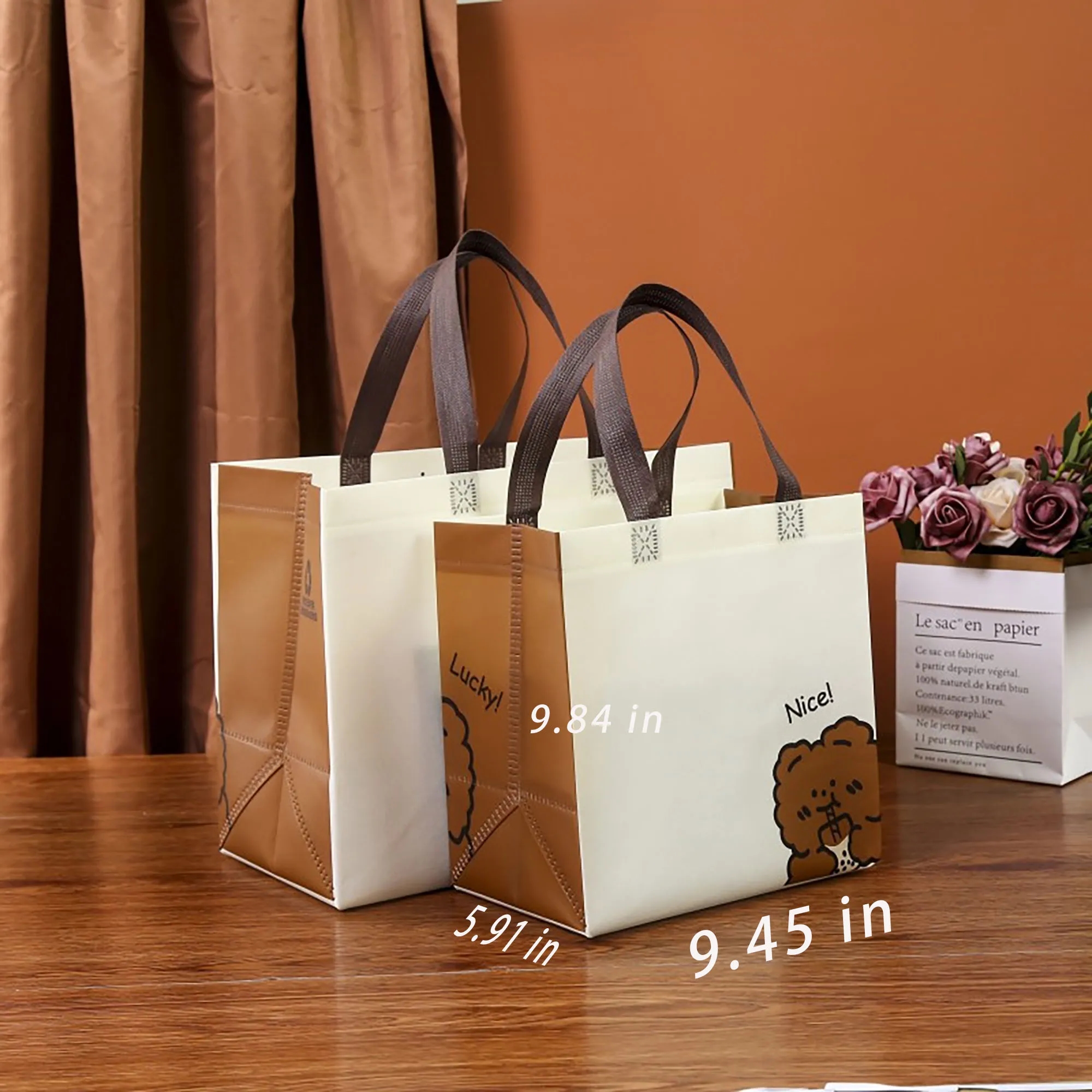 Eco-Friendly Non-Woven Gift Bag With Logo For Shopping 2