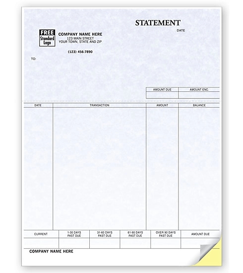 Statements, Laser, Parchment, With Perforation 1
