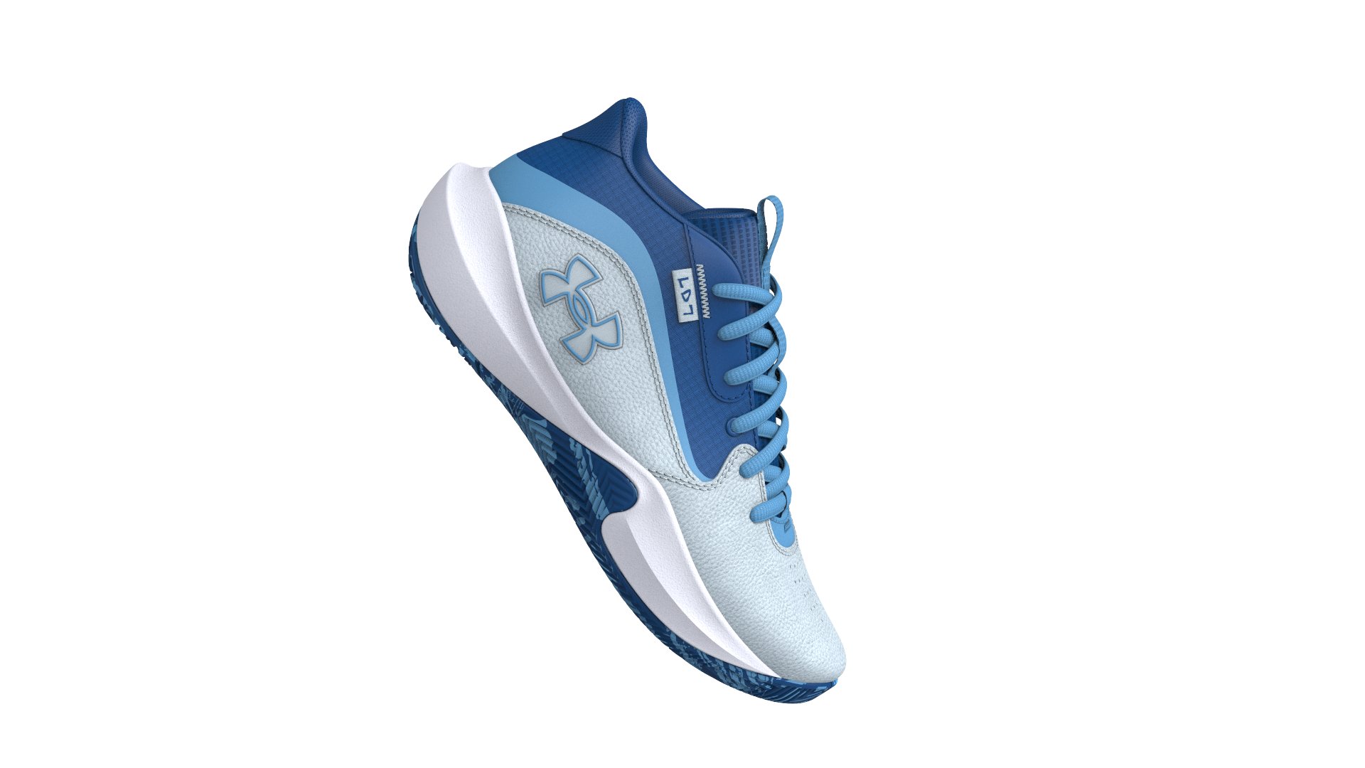 UA Lockdown 7 Grade School Basketball Shoes 6