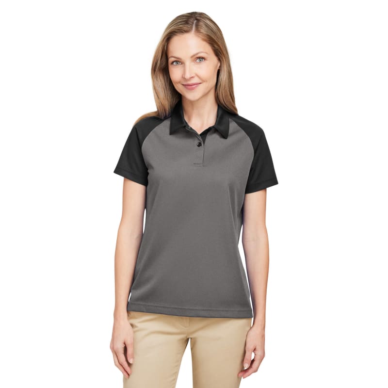 Team 365 Ladies' Command Snag-Protection Colorblock Polo 11