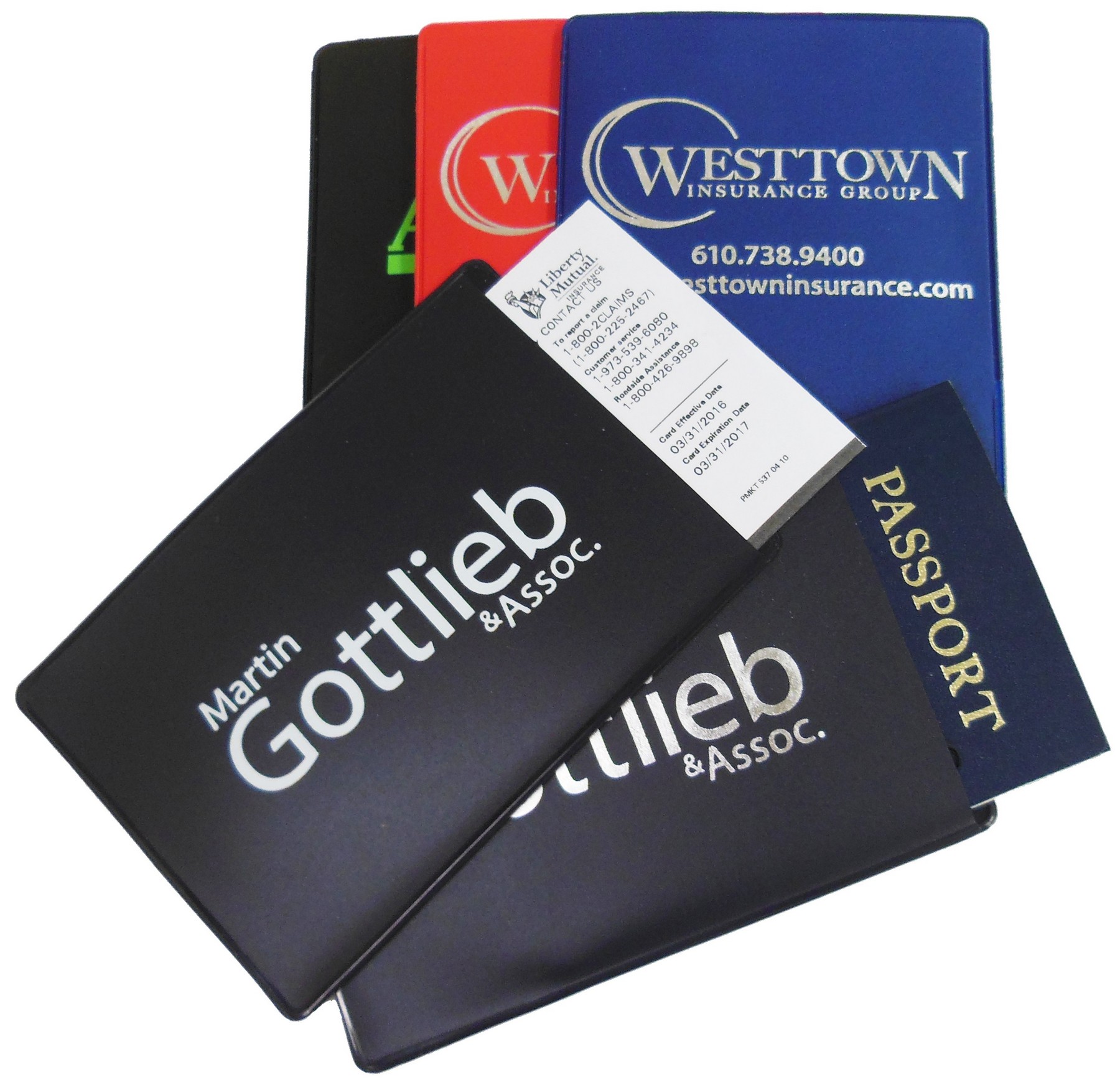 Passport/Insurance Card/Passbook Sleeve (Both Sides Opaque) 4 x 5 3/4 2