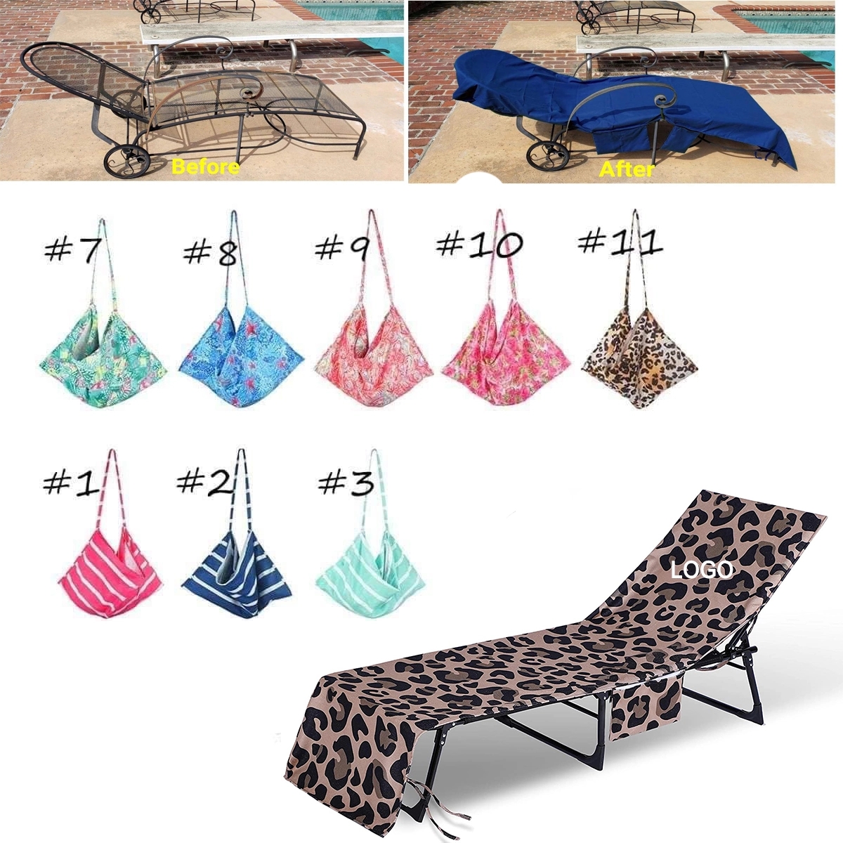 Beach Chair Cover 2