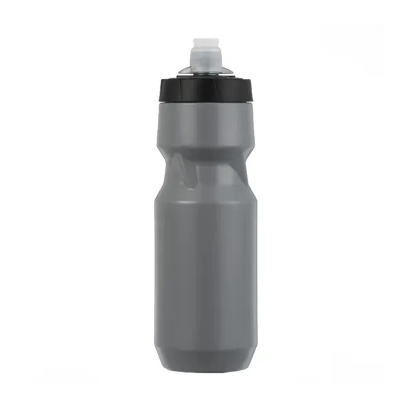 24 oz Sports Water Bottle with Squeeze Design and Cover 9