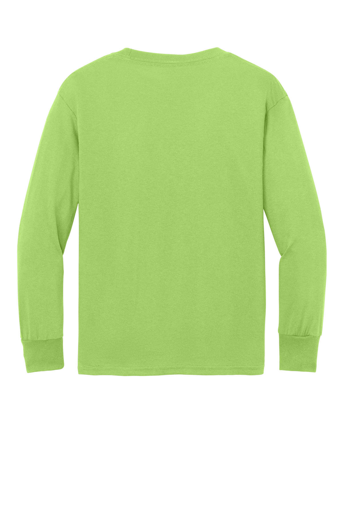 Port & Co Youth Long Sleeve Core Cotton Tee. PC54YLS 139