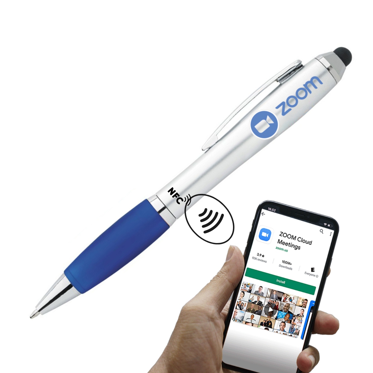 Magic'Tap EZ Grip NFC Stylus Pen 12