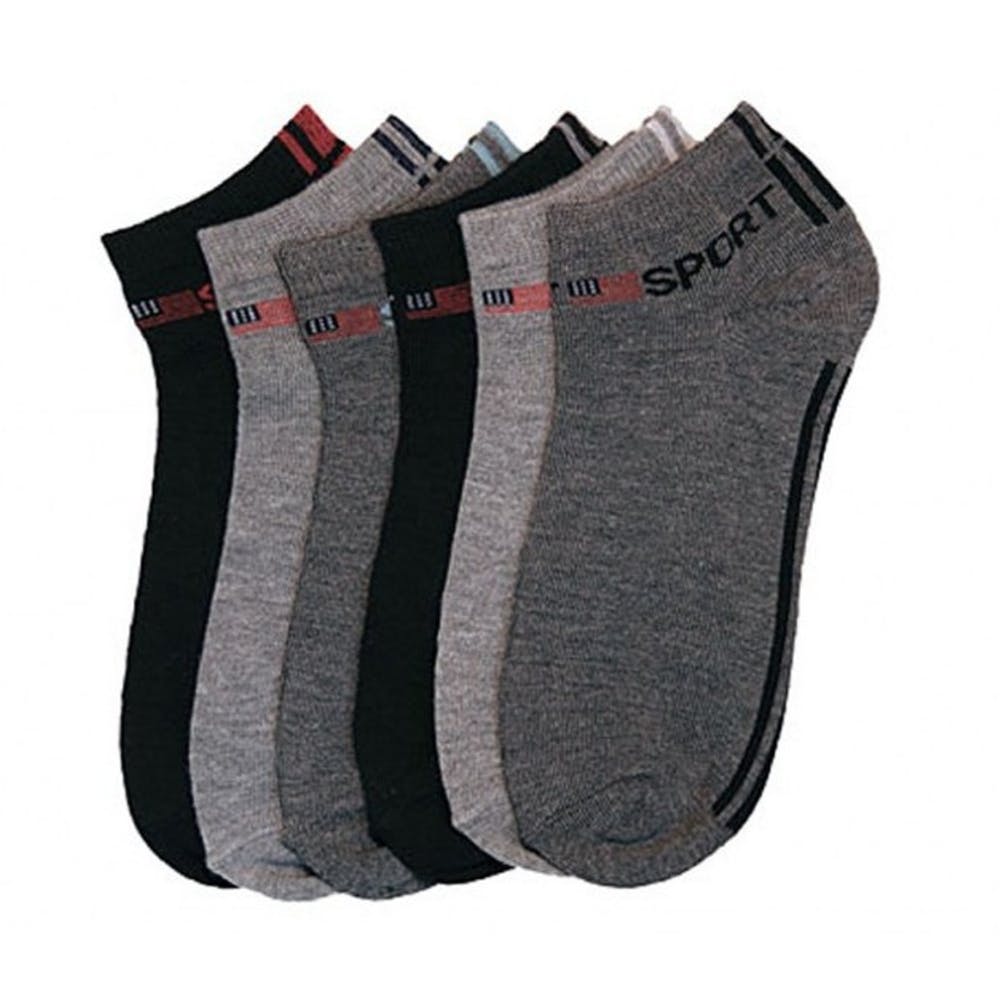 Adult Ankle Socks - Sport 3 Colors 9-11 3 Pack 2