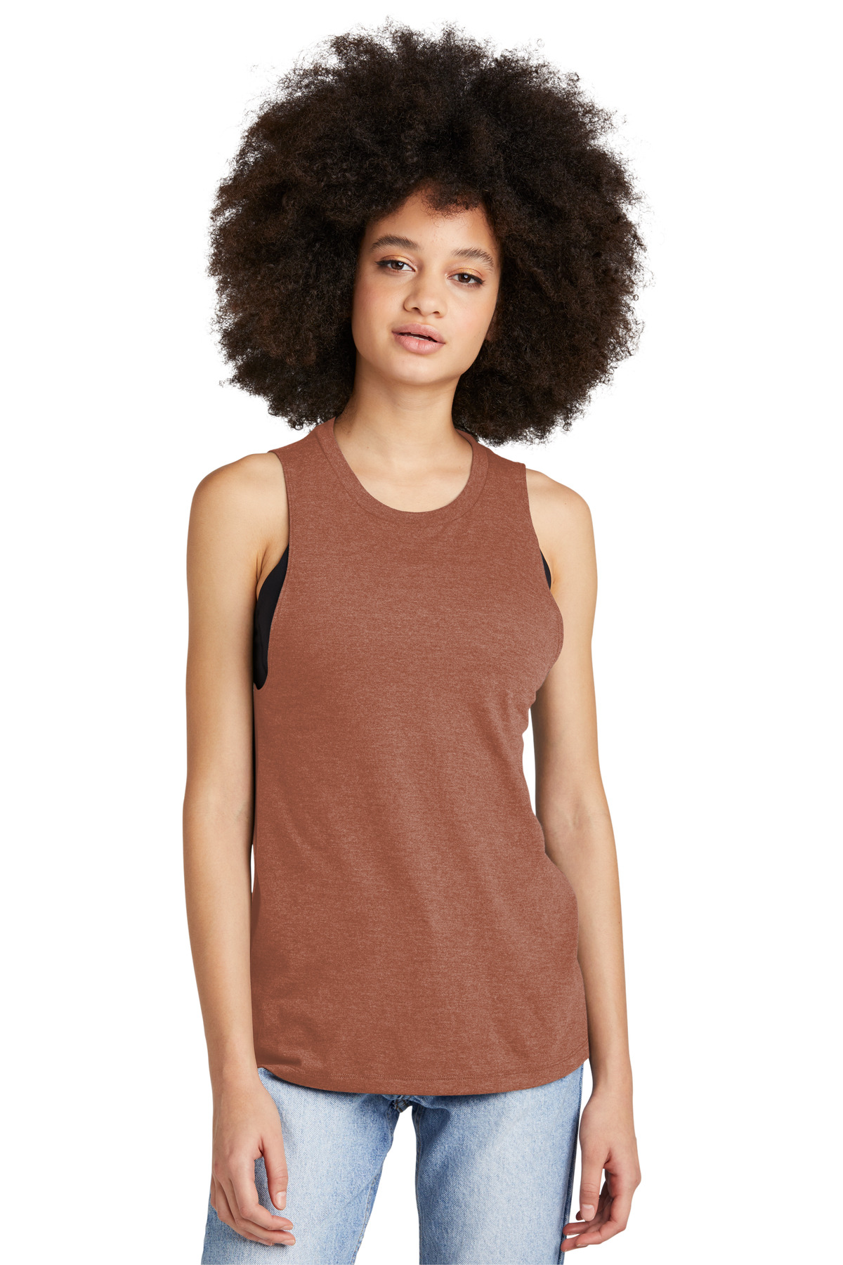 District Women's Perfect Tri Muscle Tank DT153 43