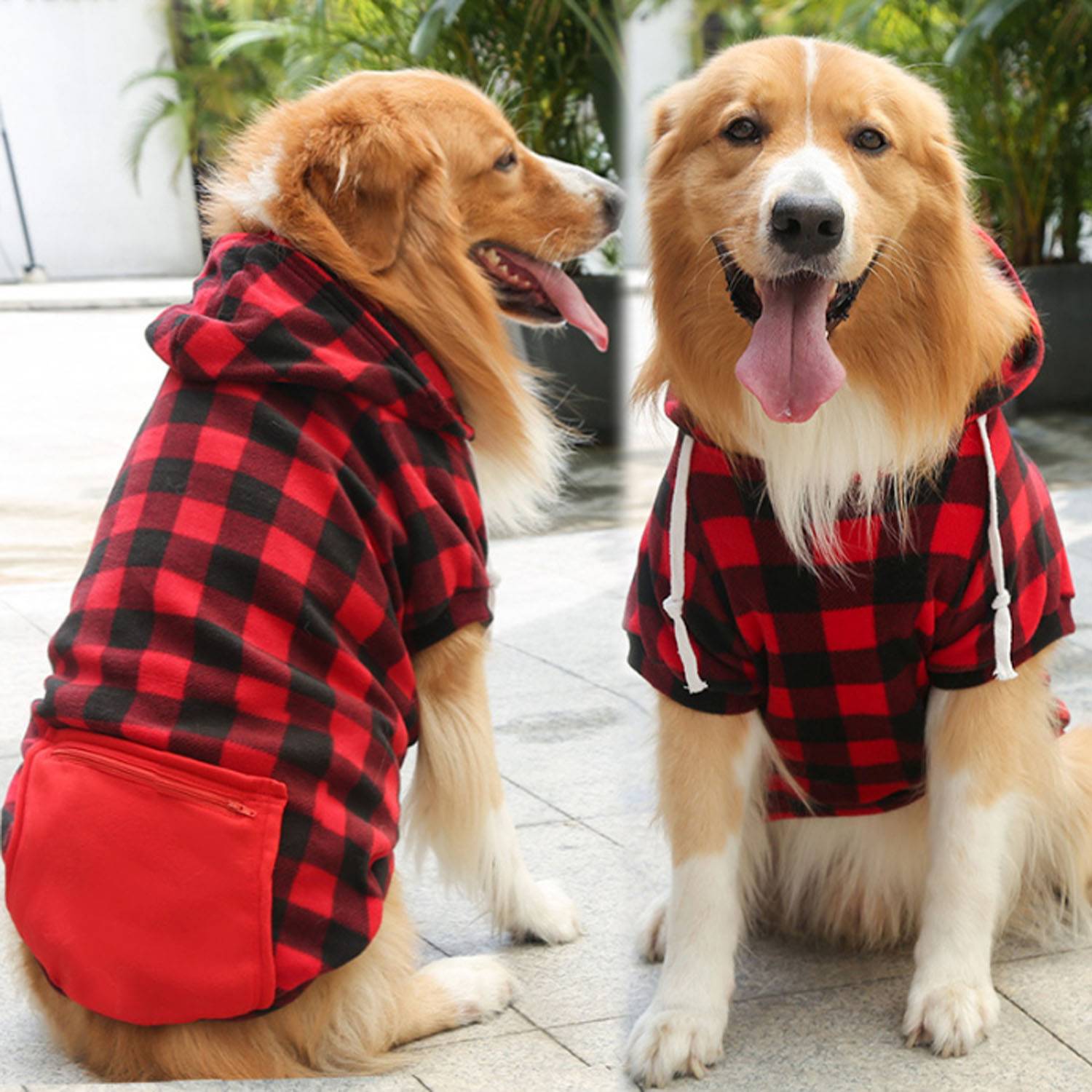Dog Hoodies w/ Pocket Pet Clothes 2