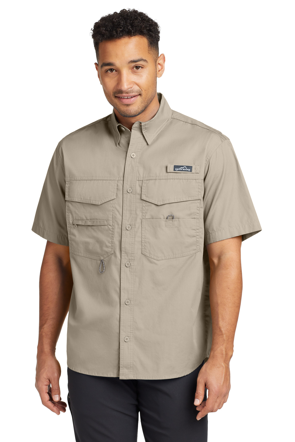 Eddie Bauer - Short Sleeve Fishing Shirt. EB608 36
