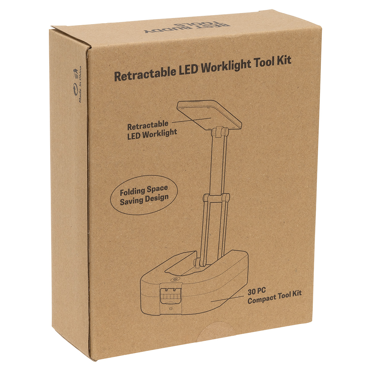 Best Buddy Tools ® Retractable LED Worklight Tool Kit 11