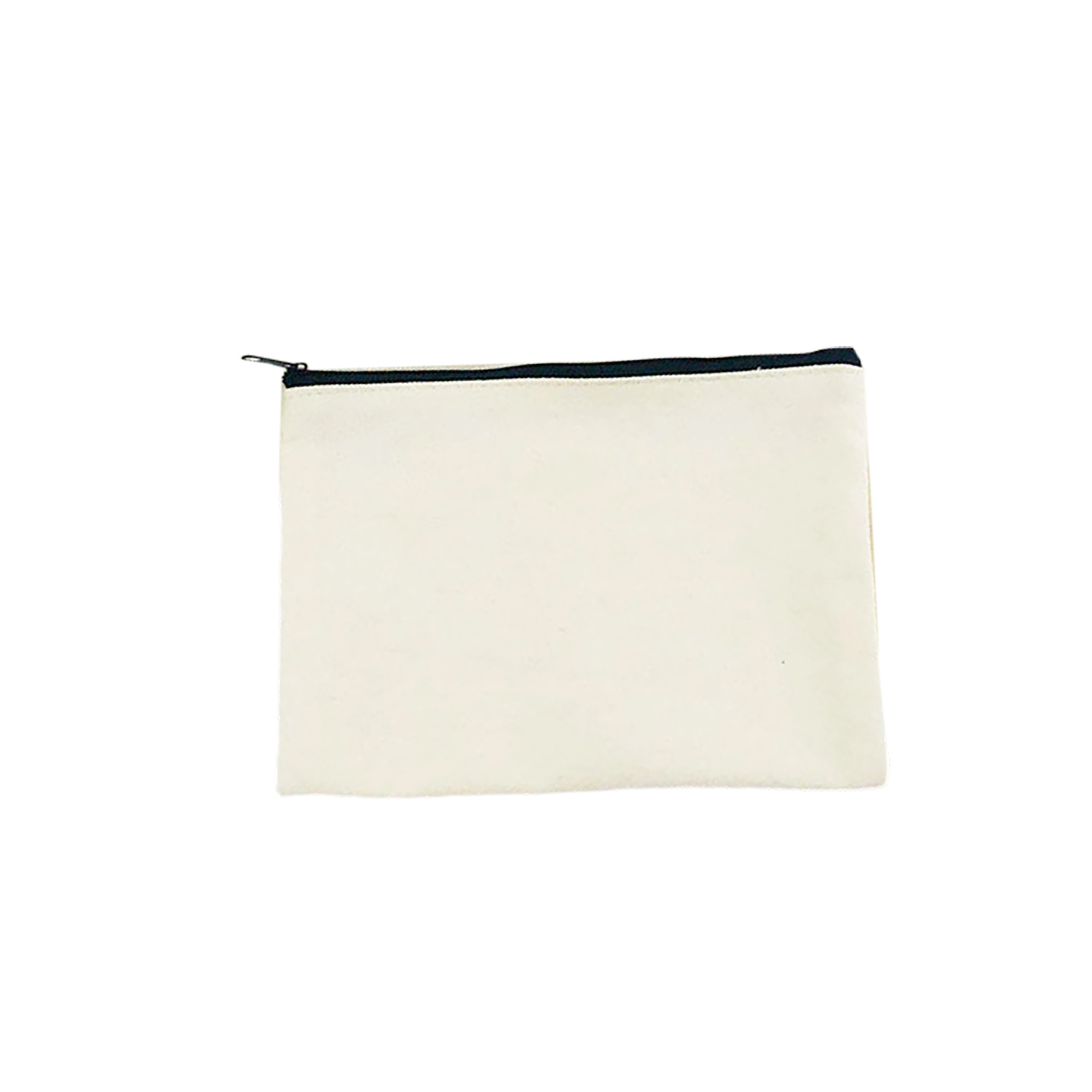 Canvas Zipper Pencil Pouch Organizer Multipurpose Bag 7.9" X 6" 2