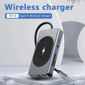9-in-1 HUB Dock With Wireless Charging 4