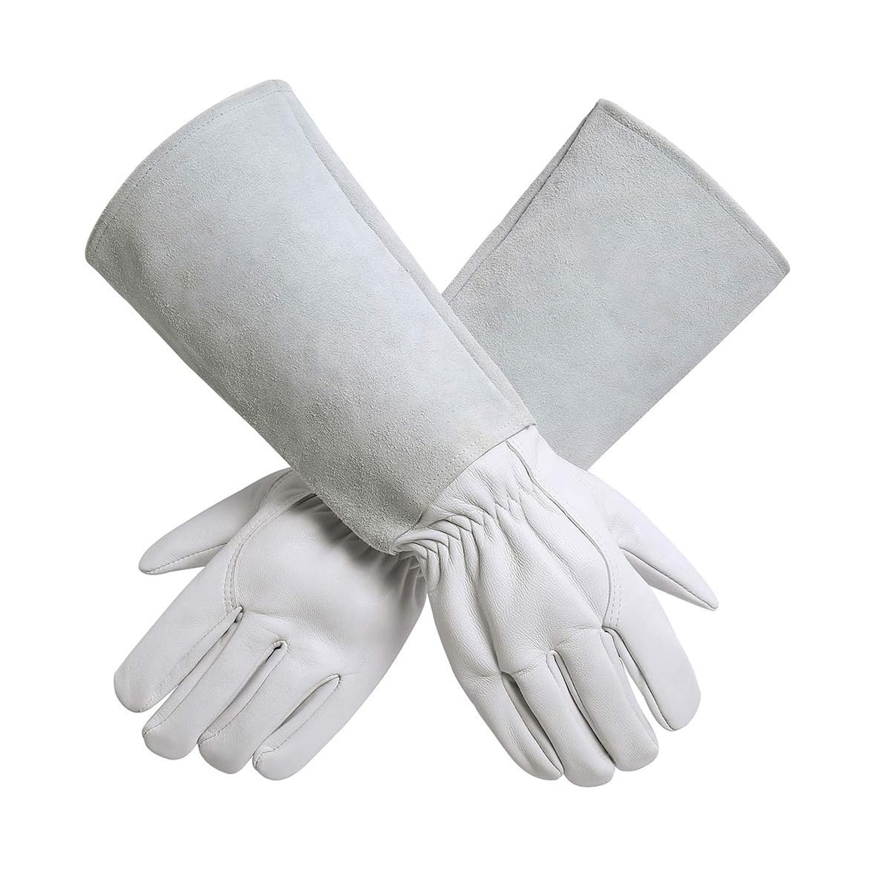 Durable Thick Cowhide Leather Work Glove 6