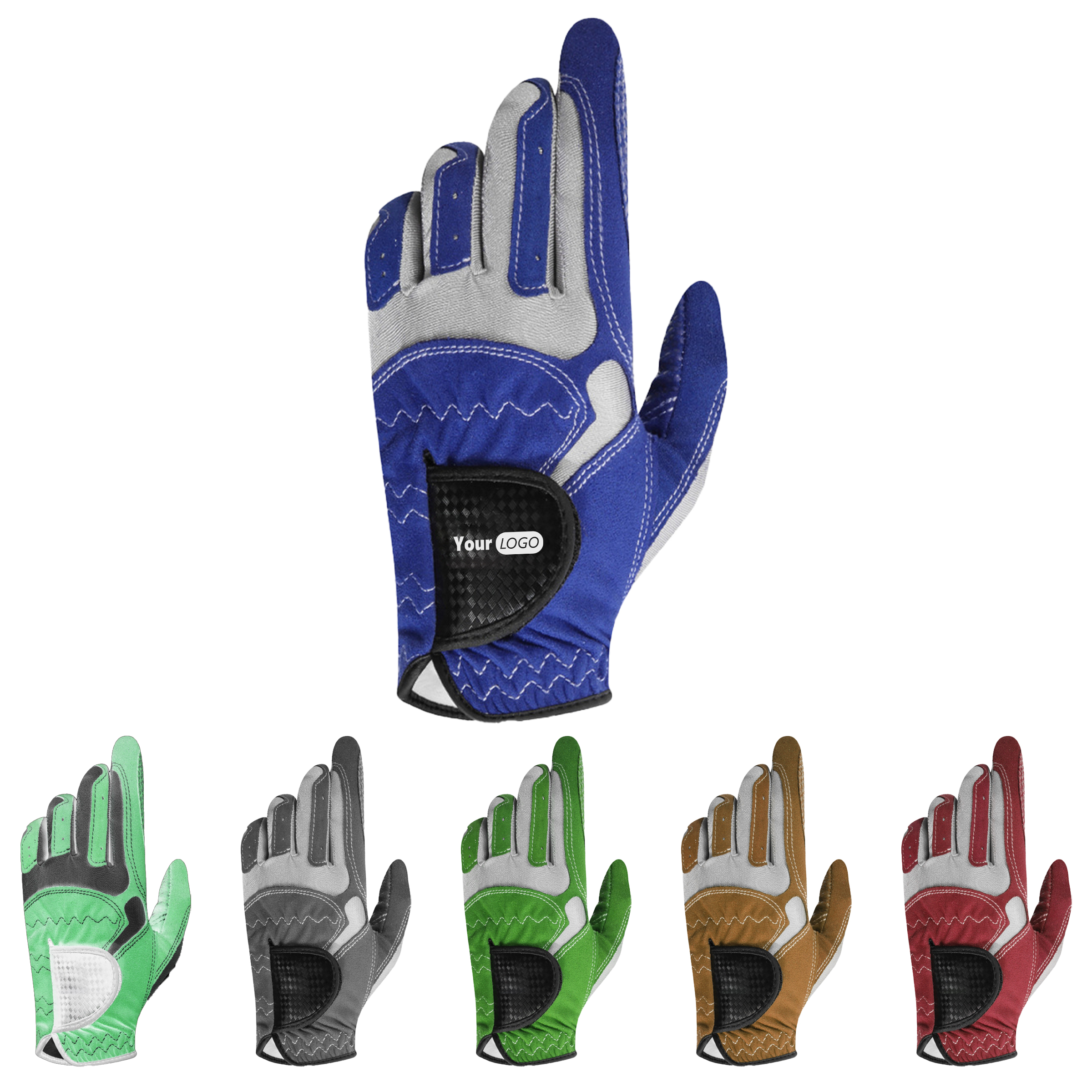 Microfiber Cloth Personalized Golf Performance Gloves 1