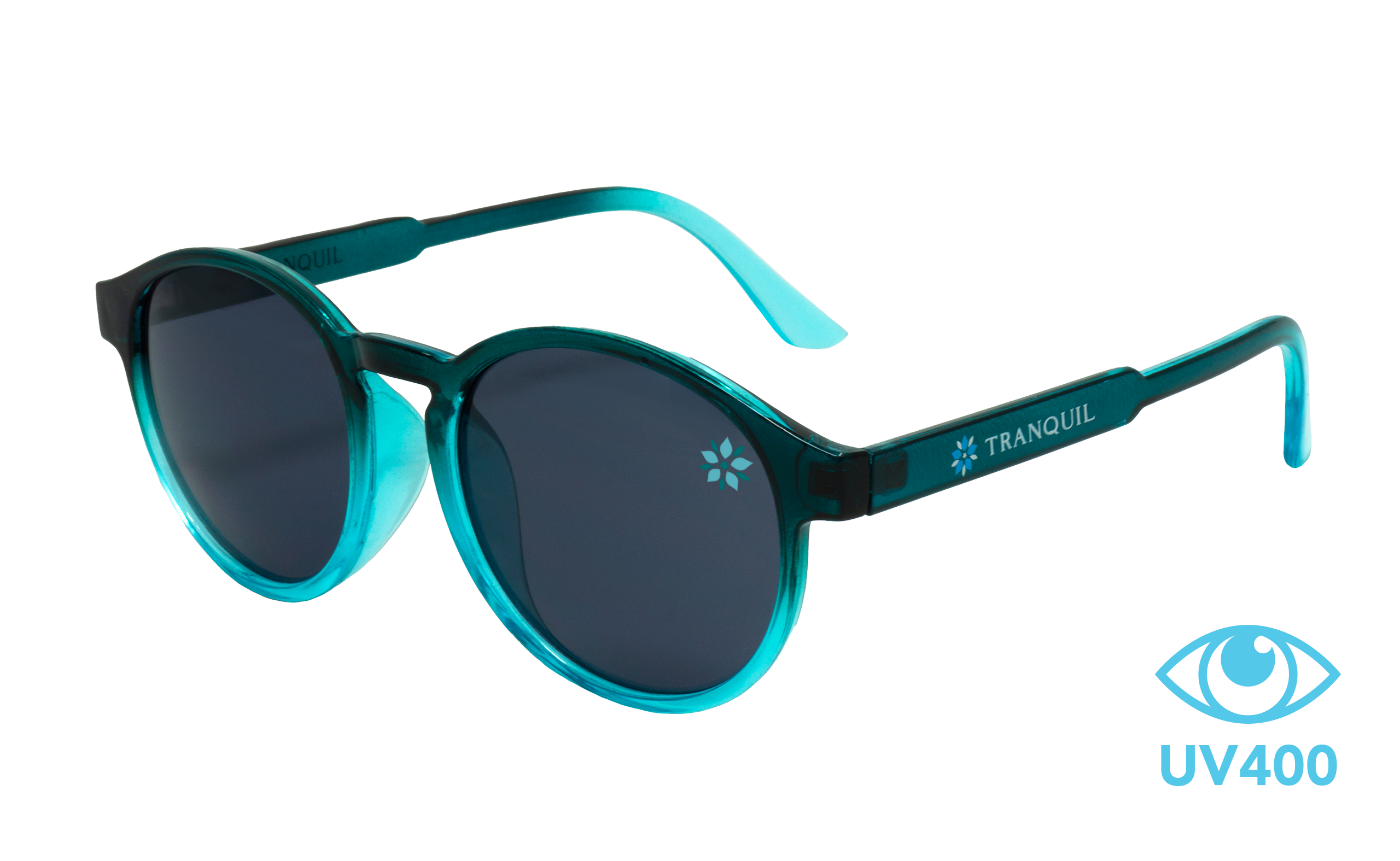 Pantone Matched Retro Round Sunglasses