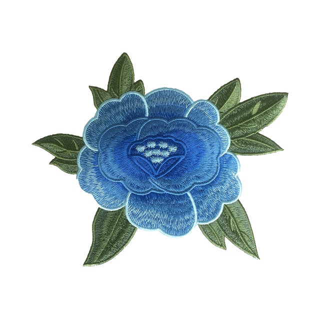 Embroidered Patch with Iron-on or Plain Backing 7.5 x 5cm 6