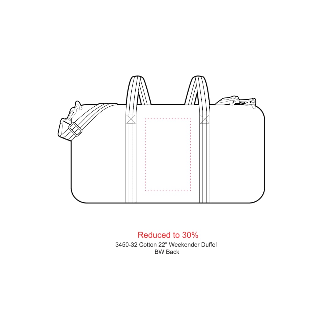 Barrel 12oz Cotton Canvas 22" Weekender 26