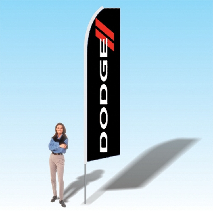 15FT Dodge Advertising Banner Flag 2