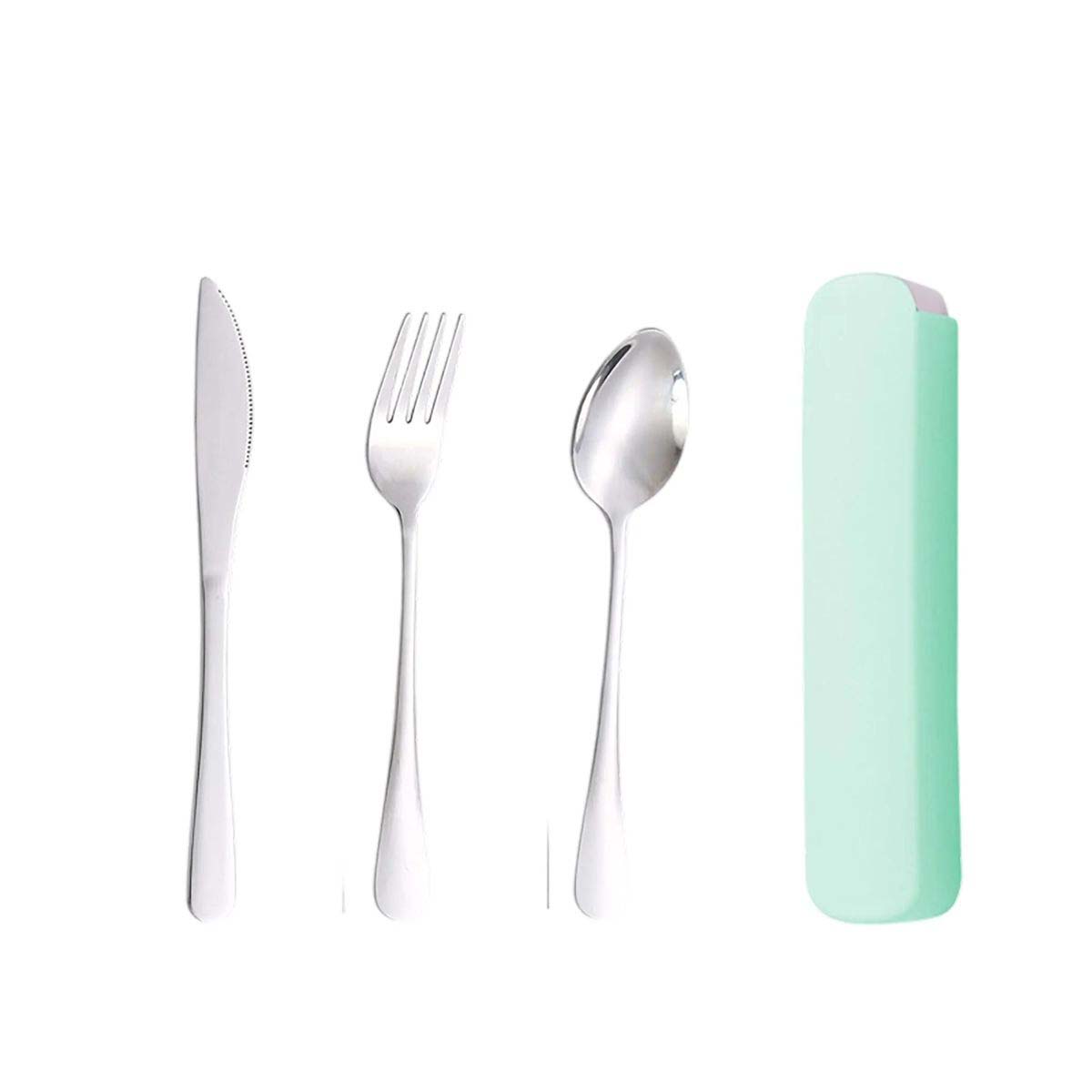 Travel Cutlery Set Stainless Steel Portable 9