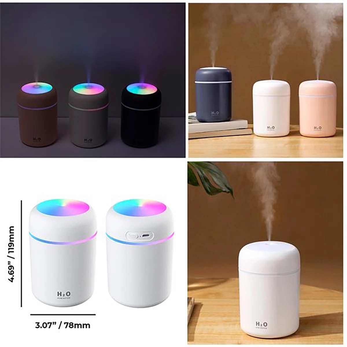 Cool Mist Humidifier Quiet Ultrasonic 3
