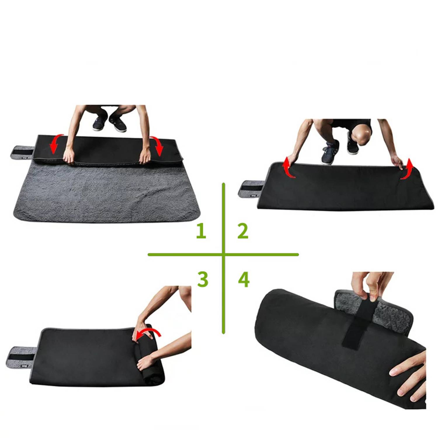 Customizable Waterproof Outdoor Blanketwith Sherpa Lining 3