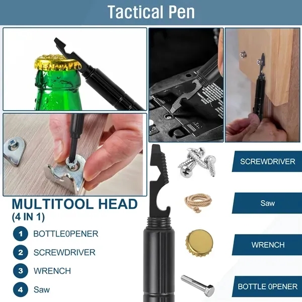 9 in 1 multifunctional Tactical pen 1